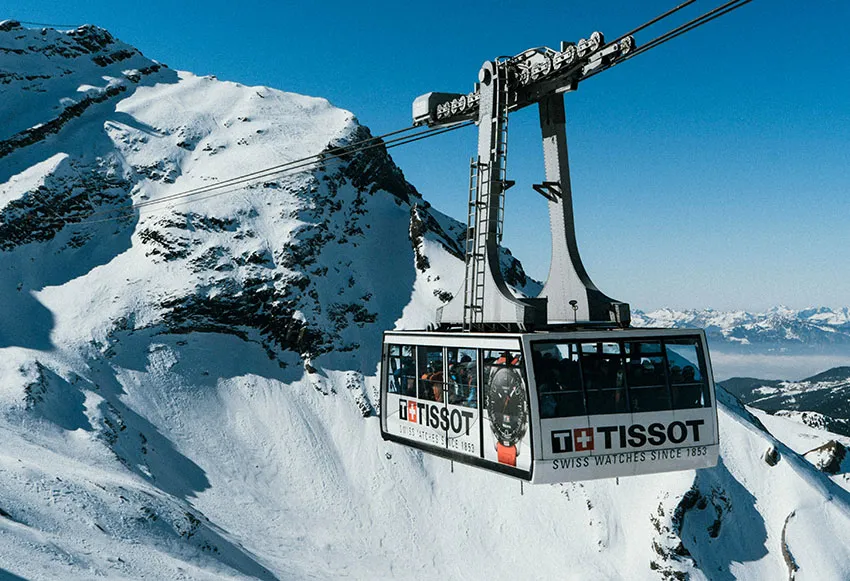 Seilbahn Glacier 3000